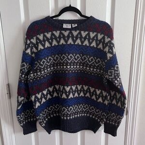 VINTAGE ITALIAN WOOL UNISEX SWEATER SIZE MEDIUM GIORGIO DI FIRENZE